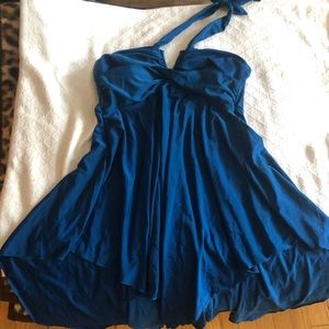 Plus Size Halter Swim Top